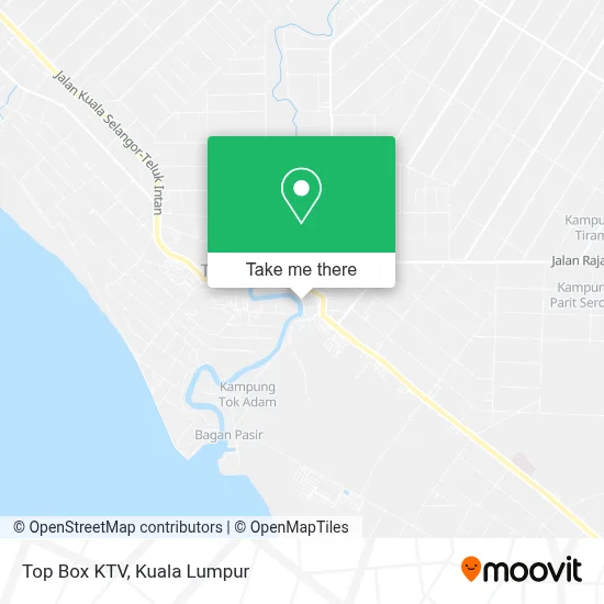 Top Box KTV map