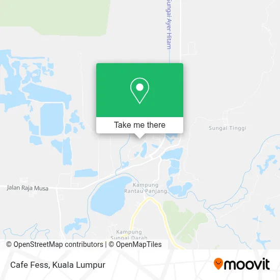Cafe Fess map