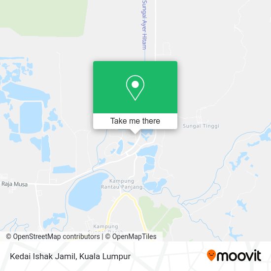 Peta Kedai Ishak Jamil
