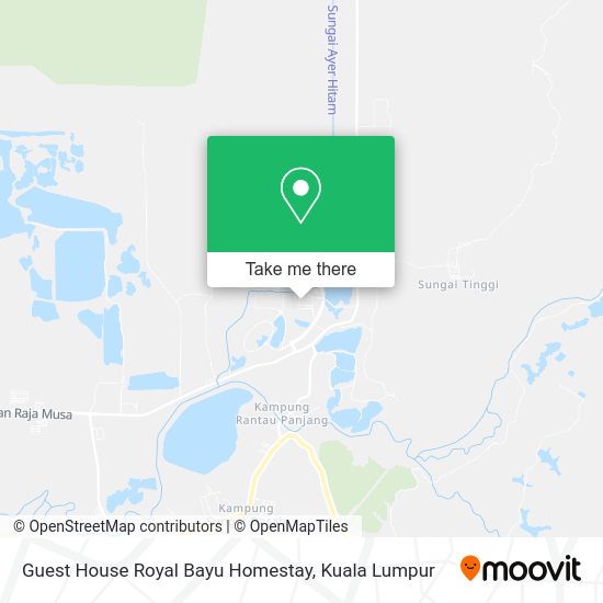 Guest House Royal Bayu Homestay map