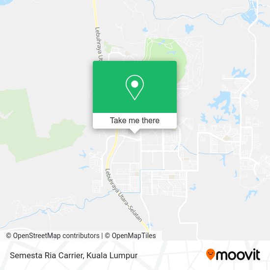 Semesta Ria Carrier map