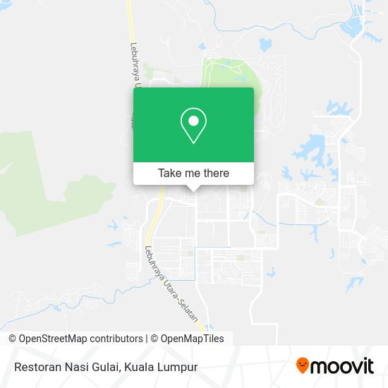 Restoran Nasi Gulai map