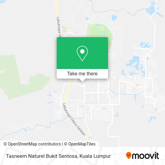 Peta Tasneem Naturel Bukit Sentosa
