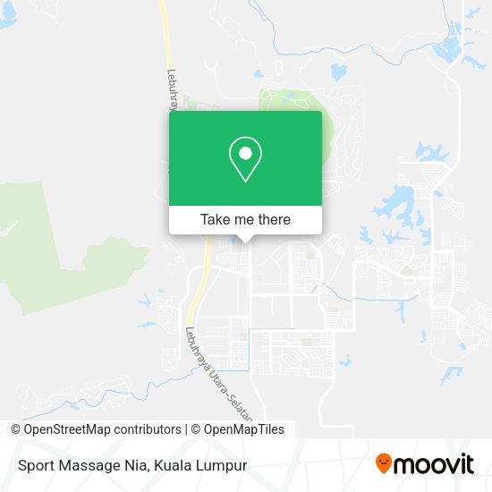 Sport Massage Nia map