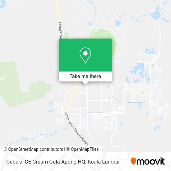 Peta Gebu's ICE Cream Gula Apong HQ