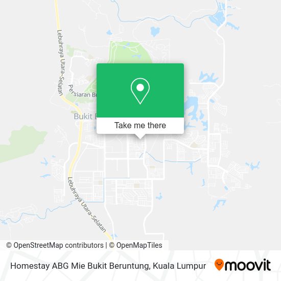 Homestay ABG Mie Bukit Beruntung map