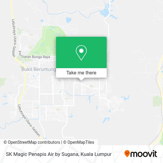 SK Magic Penapis Air by Sugana map