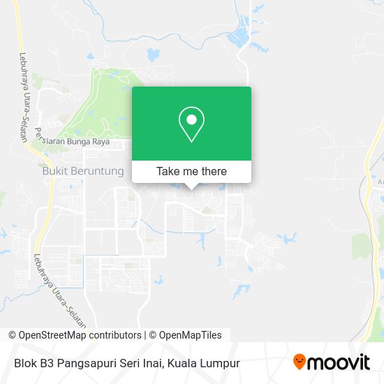 Blok B3 Pangsapuri Seri Inai map