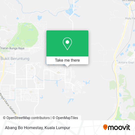 Peta Abang Bo Homestay