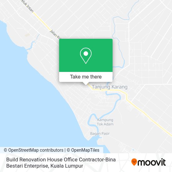 Build Renovation House Office Contractor-Bina Bestari Enterprise map