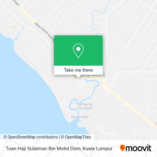 Tuan Haji Sulaiman Bin Mohd Dom map