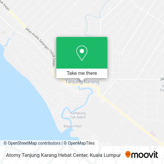 Atomy Tanjung Karang Hebat Center map