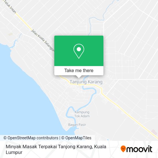 Minyak Masak Terpakai Tanjong Karang map