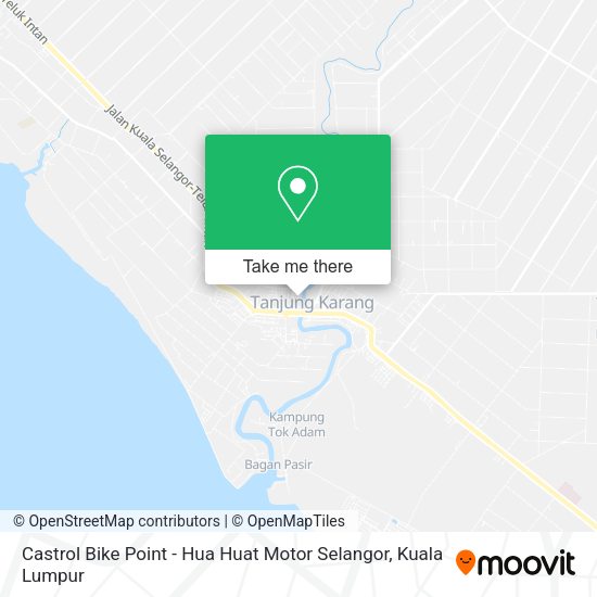 Castrol Bike Point - Hua Huat Motor Selangor map