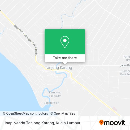 Inap Nenda Tanjong Karang map