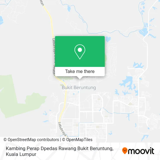 Kambing Perap Dpedas Rawang Bukit Beruntung map