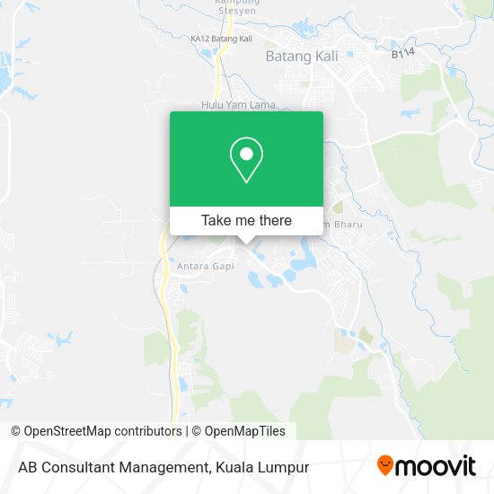 AB Consultant Management map