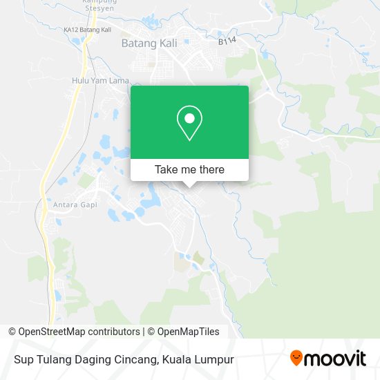 Sup Tulang Daging Cincang map