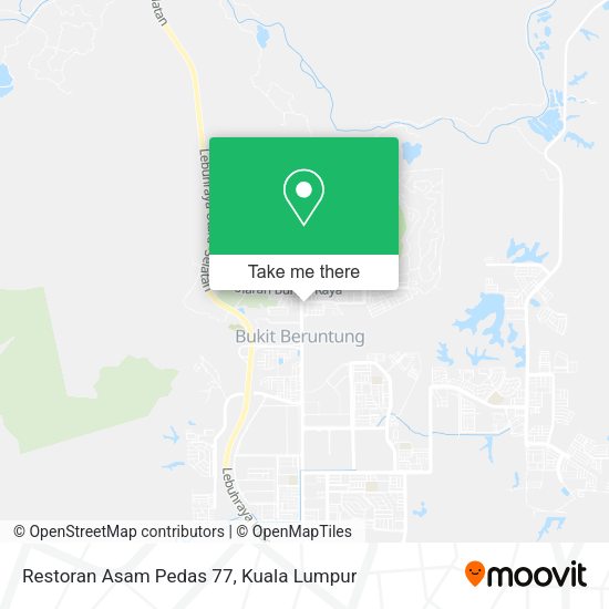 Restoran Asam Pedas 77 map