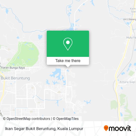 Ikan Segar Bukit Beruntung map