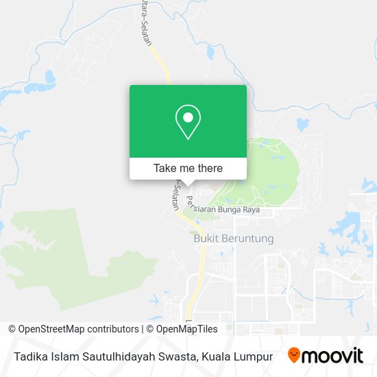 Peta Tadika Islam Sautulhidayah Swasta