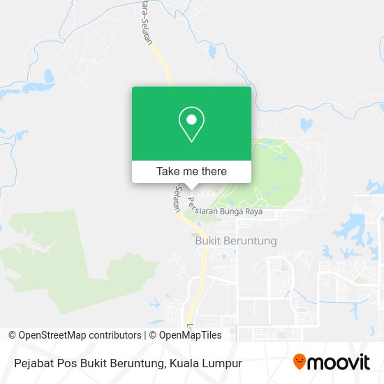 Pejabat Pos Bukit Beruntung map
