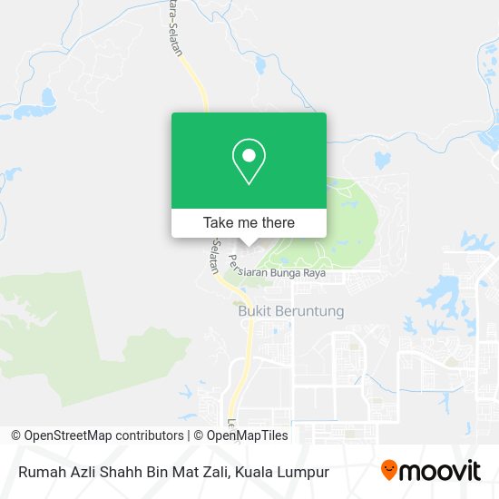 Peta Rumah Azli Shahh Bin Mat Zali