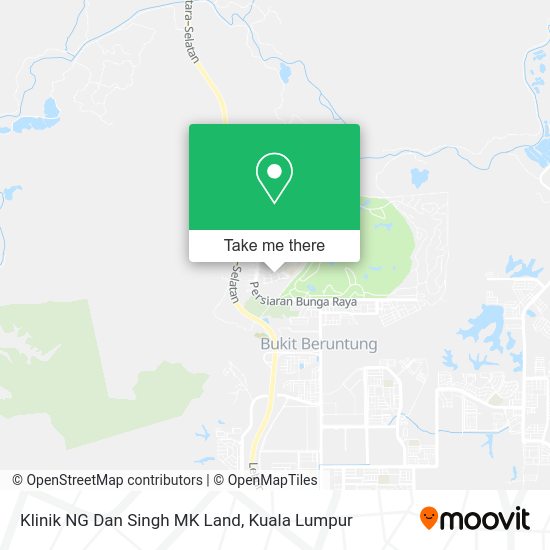 Klinik NG Dan Singh MK Land map