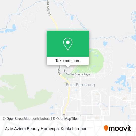 Azie Aziera Beauty Homespa map