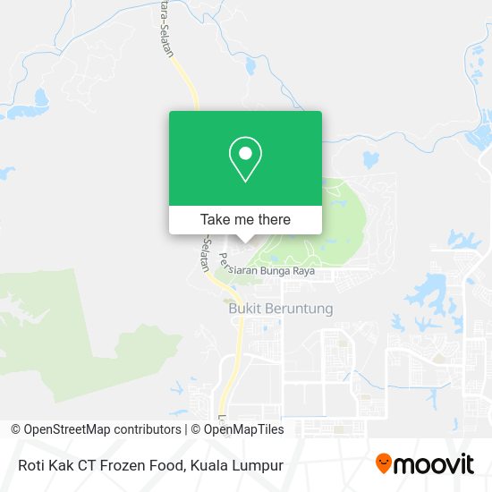 Roti Kak CT Frozen Food map