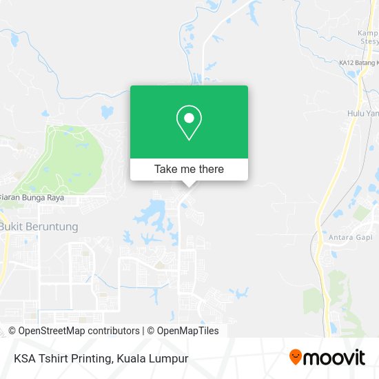 KSA Tshirt Printing map