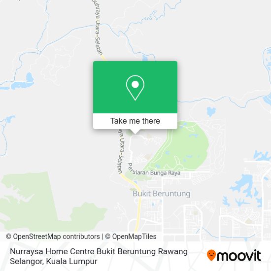 Peta Nurraysa Home Centre Bukit Beruntung Rawang Selangor