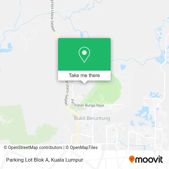 Parking Lot Blok A map