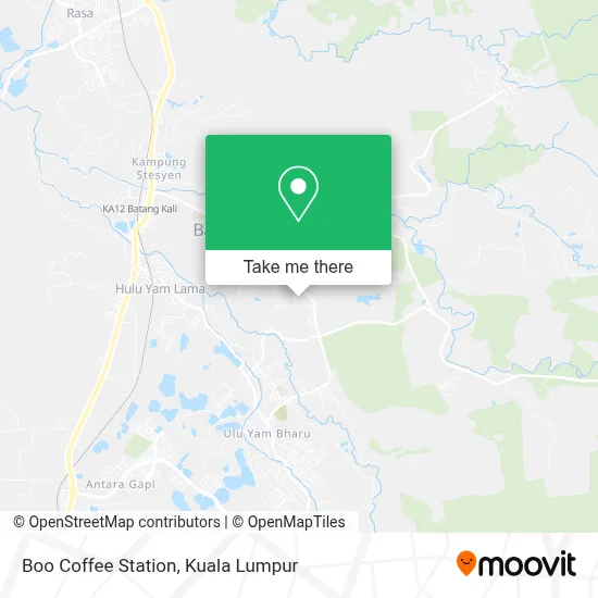 Boo Coffee Station map