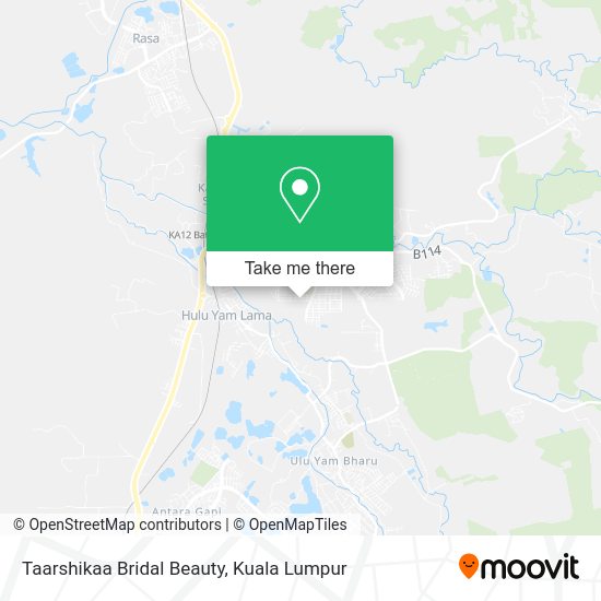 Taarshikaa Bridal Beauty map
