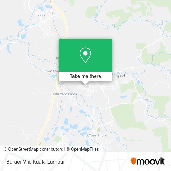 Burger Viji map