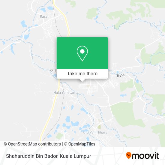 Shaharuddin Bin Bador map
