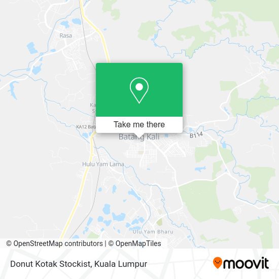 Donut Kotak Stockist map