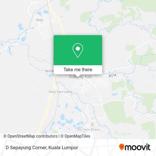 Peta D Sepayung Corner