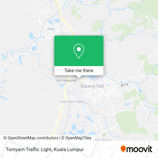 Peta Tomyam Traffic Light