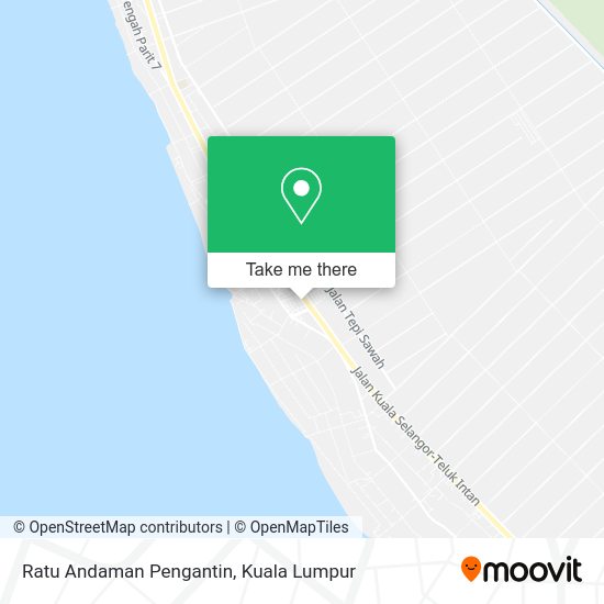 Peta Ratu Andaman Pengantin