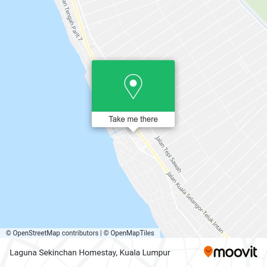 Peta Laguna Sekinchan Homestay