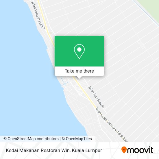 Kedai Makanan Restoran Win map