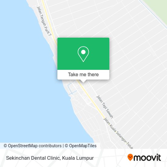Peta Sekinchan Dental Clinic