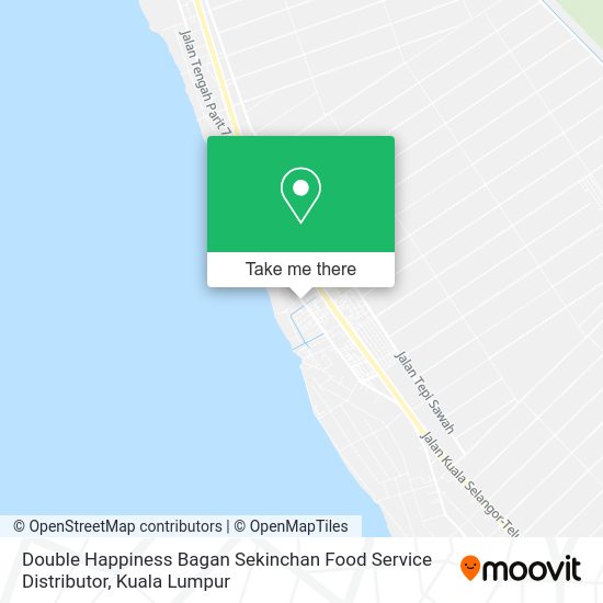 Double Happiness Bagan Sekinchan Food Service Distributor map