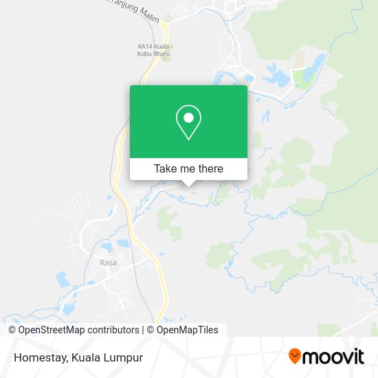 Homestay map