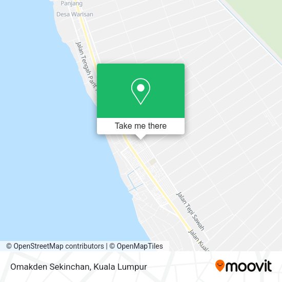 Peta Omakden Sekinchan