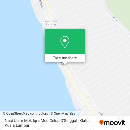 Nasi Ulam Mek Iqra Mee Celup D'Singgah Klate map