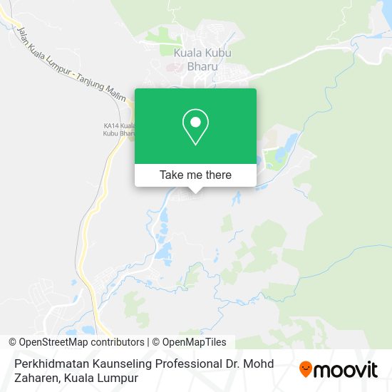Perkhidmatan Kaunseling Professional Dr. Mohd Zaharen map