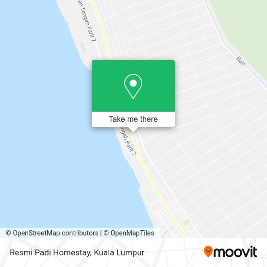 Peta Resmi Padi Homestay
